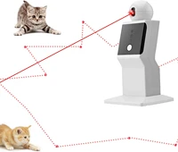 atuban cat laser toy automaticrandom moving interactive laser cat toy for indoor catskittensdogscat red dot exercising toy