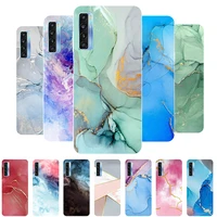 for tcl 20s 20l 20l case soft silicone marble back cover phone cases for tcl 20l plus case tcl20l t775h t775b coque bumper