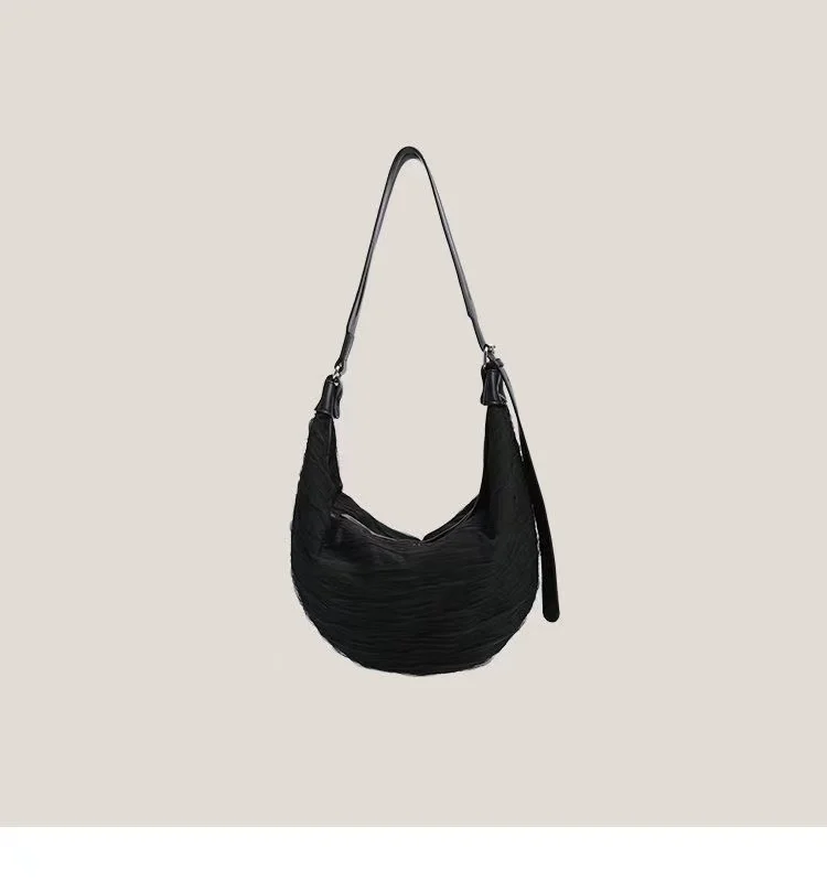 

Armpit Bag Female Chiffon Cloth Bag Chest Bag Diagonal Bag Sweet Cool Wind 2022 New Tide