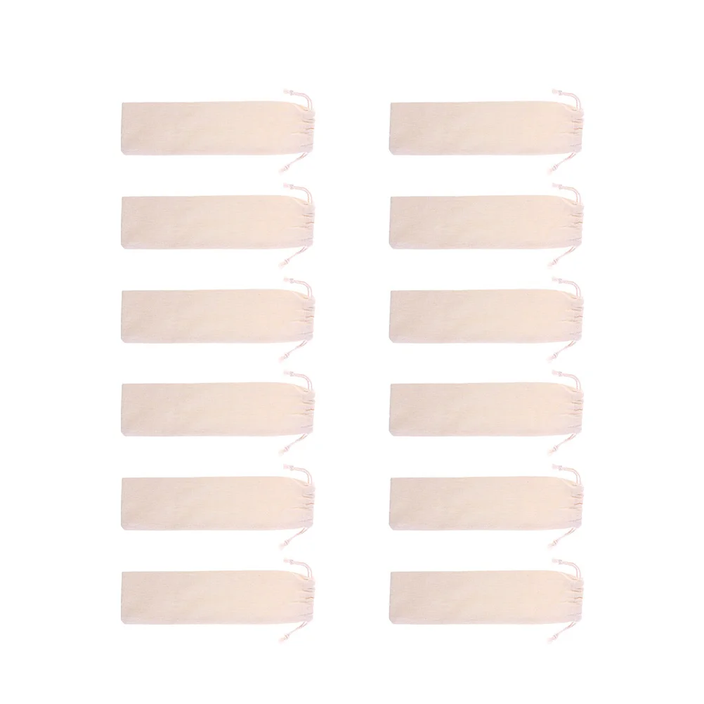 

Straw Case Pouch Travel Straws Storage Carrying Cutlery Drinkholders Gift Holder Drinking Stainless Steelcarry Reusable Spoon