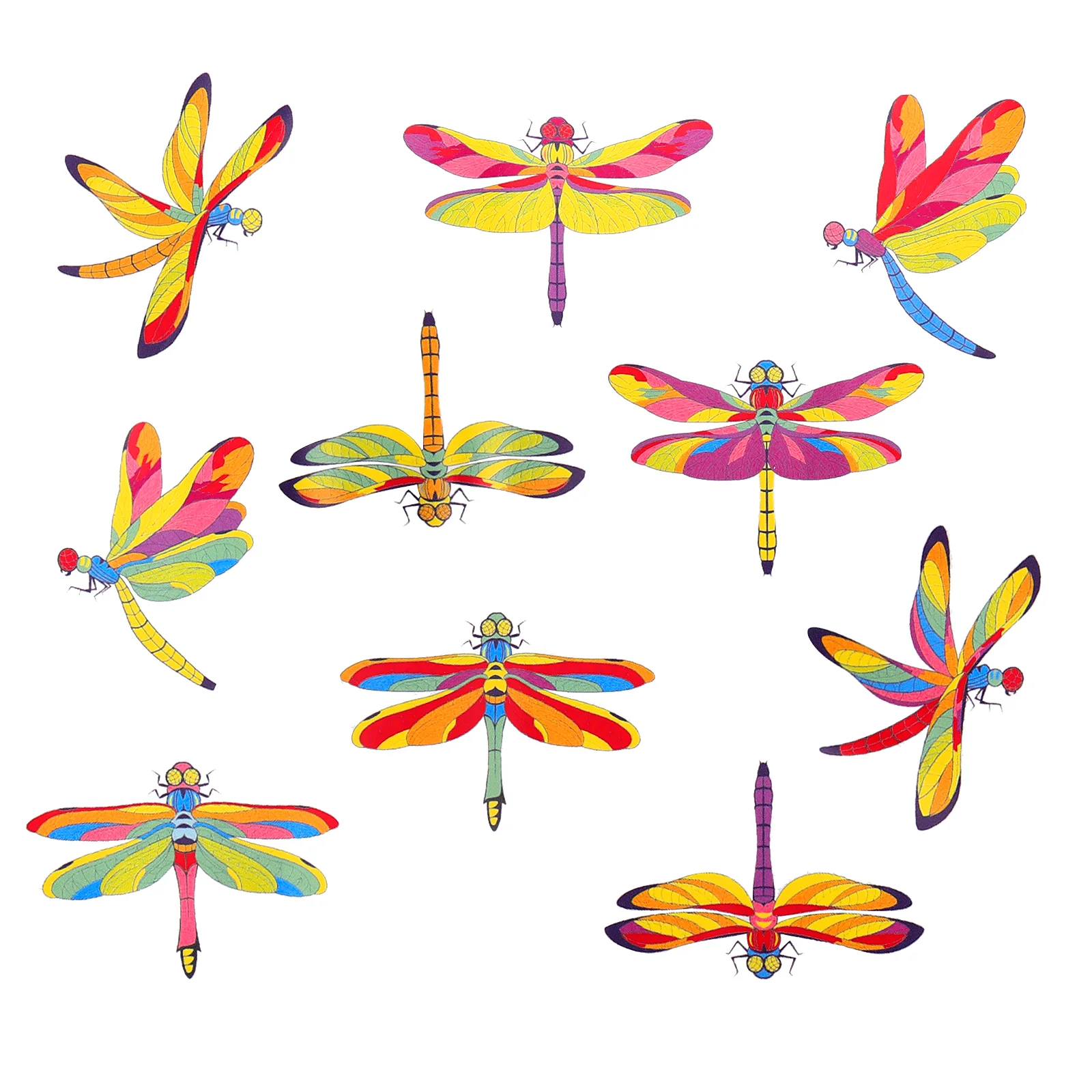 

Window Birds Sticker Avoiding Decals Clings Decal Wall Anticollision Dragonfly Cling Decors Alert Bird Strikes