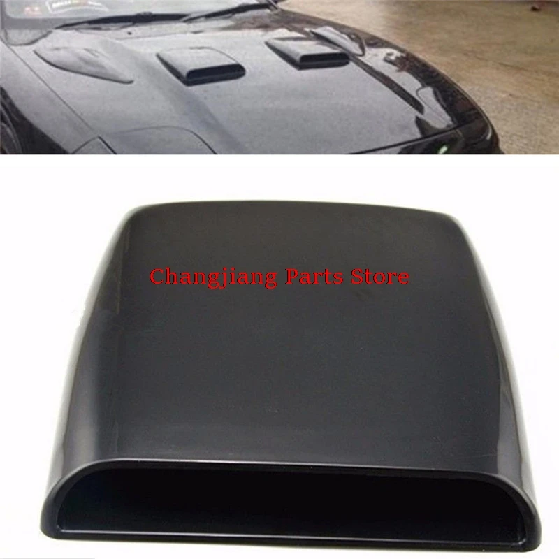 

Car Styling Universal Decorative Air Flow Intake Scoop Turbo Bonnet Vent Cover Hood Silver/white/black