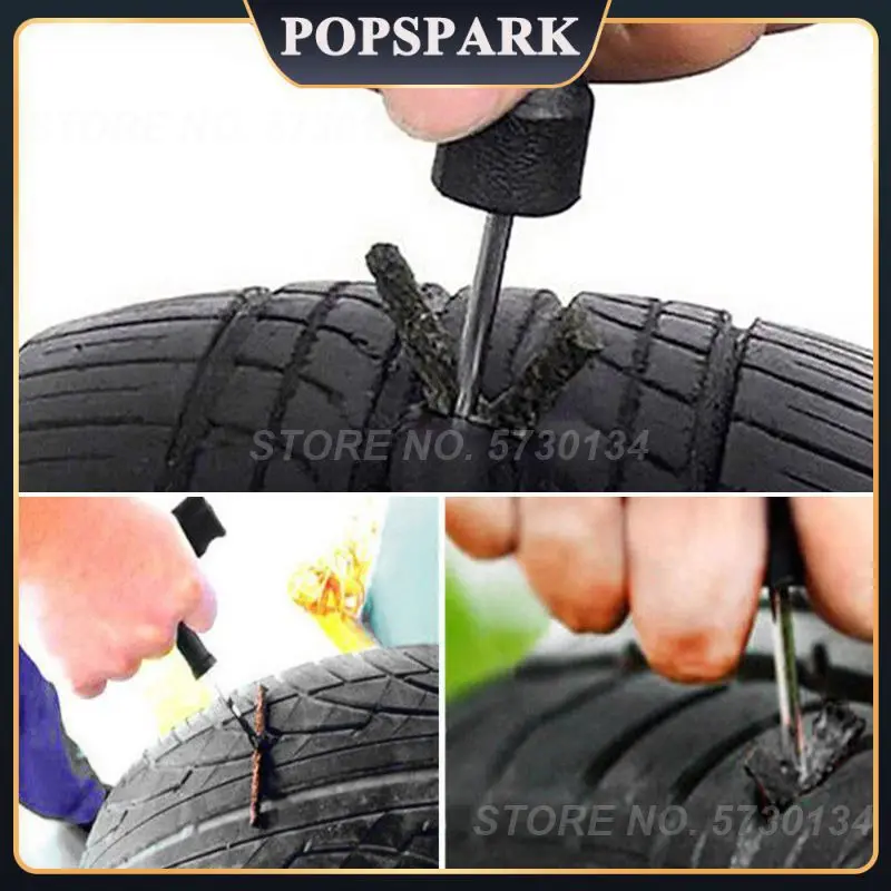 

Универсальная Резиновая полоса для ремонта автомобильных шин мотоциклов, легкая шина, Портативный прочный практичный надежный ремонт шин