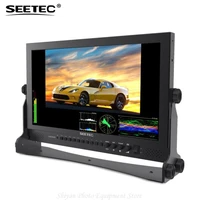 seetec 17 3 inch p173 9dsw fhd 1920x1080 broadcast monitor with 3g sdi hdmi waveform vector scope lcd director monitor