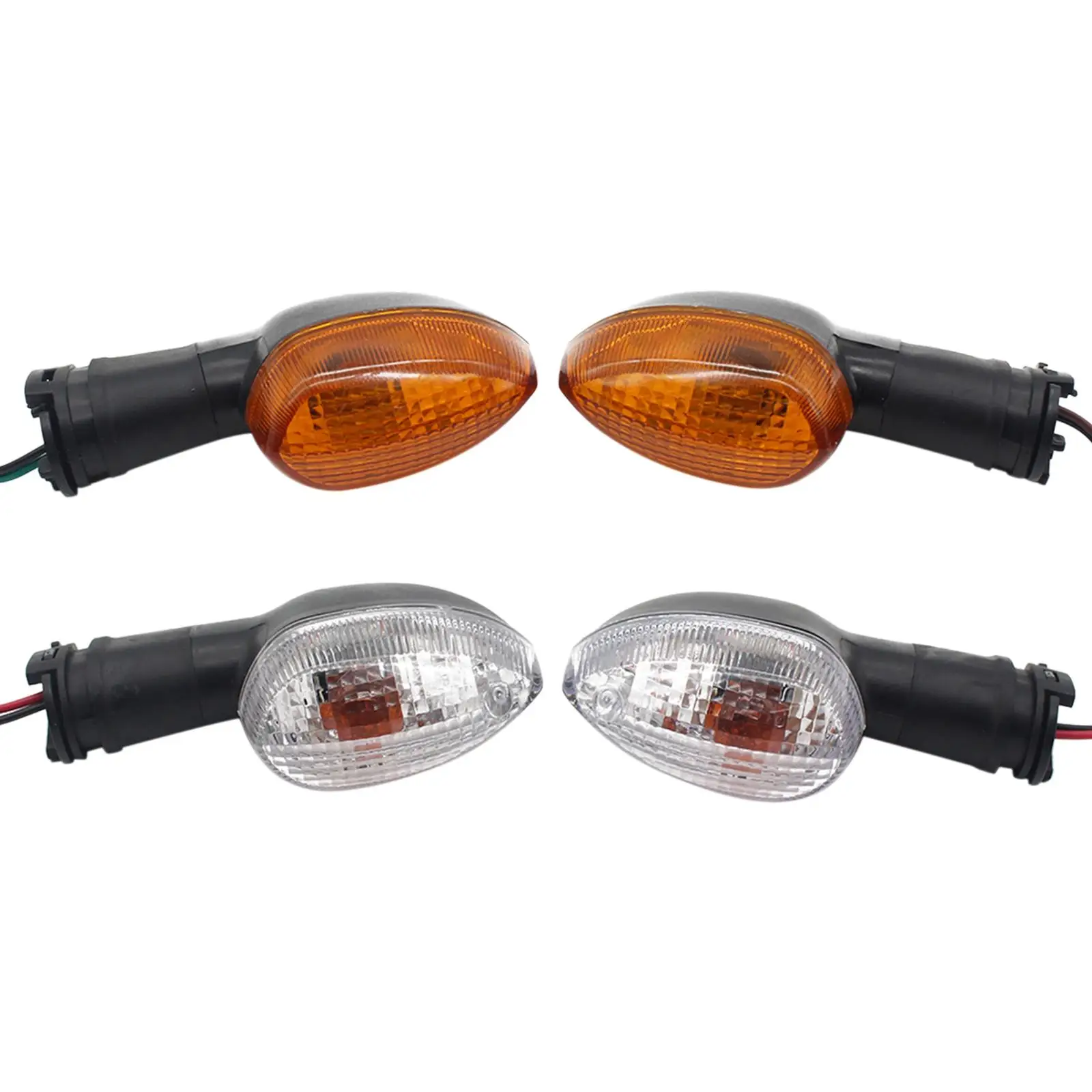 

1 Pair Motorcycle Turn Signal Indicator Light 12V Motorbike Indicator Lamp for FZ-6S Fazer 2004-200 Accessories Replacement