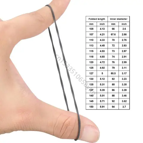 Резиновый приводной ремень для магнитофона T5ee 1.2 мм