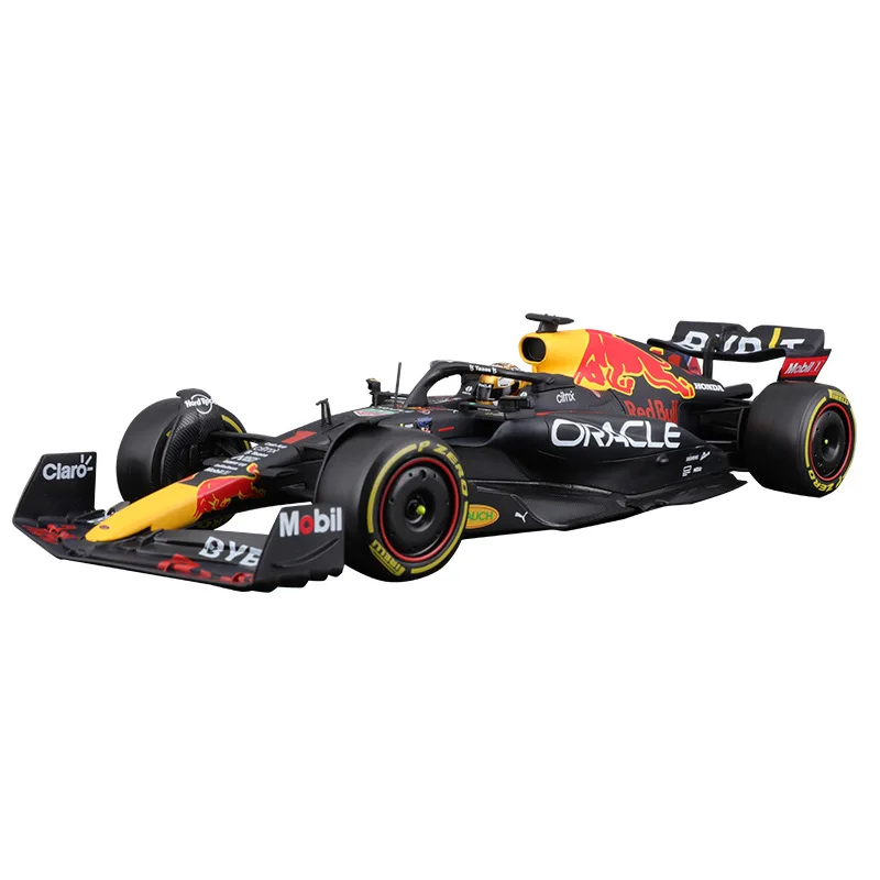 ago 1:24 Red Bull Rb18 1 Verstappen 11 Perez F1 Model samochodu 2022 Symulacja stopu Formuła Wyścigi Zabawka Ozdoba Prezent