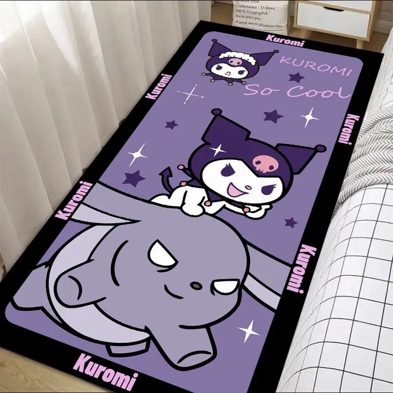 

Melody Coolomey Cartoon Carpet Living Room Bedroom Bedside Full of Bedside Blanket Basket Mat Floor Mat Sanrio