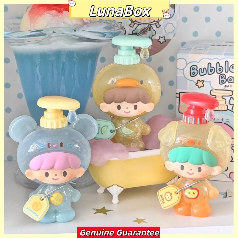 Фото Оригинальная серия Zzoton Bubble Bath, слепая коробка Kawaii, милая детская фигурка Zzoton Decorat, аниме-фигурки, загадочная коробка, модель игрушки в подарок №1