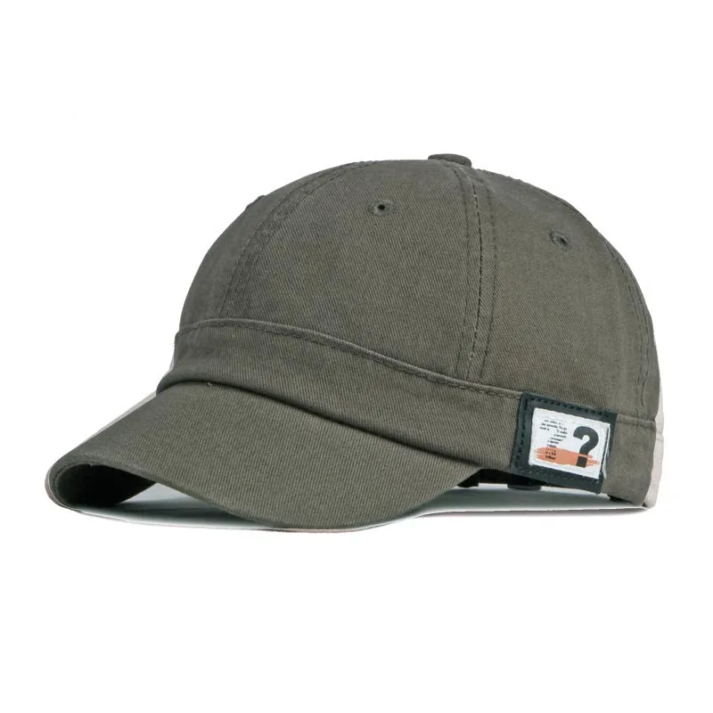 

Кепка бейсбольная короткая для мужчин и женщин, модная уличная спортивная шапка с языком утки, весна-лето