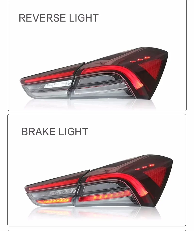 Светодиодный задний фонарь для Maserati Ghibli 2014-2022 обновленный в сборе DRL указатель