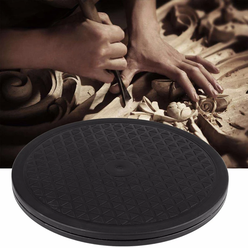 

30cm Plastic Pottery Wheel Rotate Turntable Swivel Pottery Turntable Lazy Susans Rotary Plate Turnplate DIY Clay Sculpture Tool