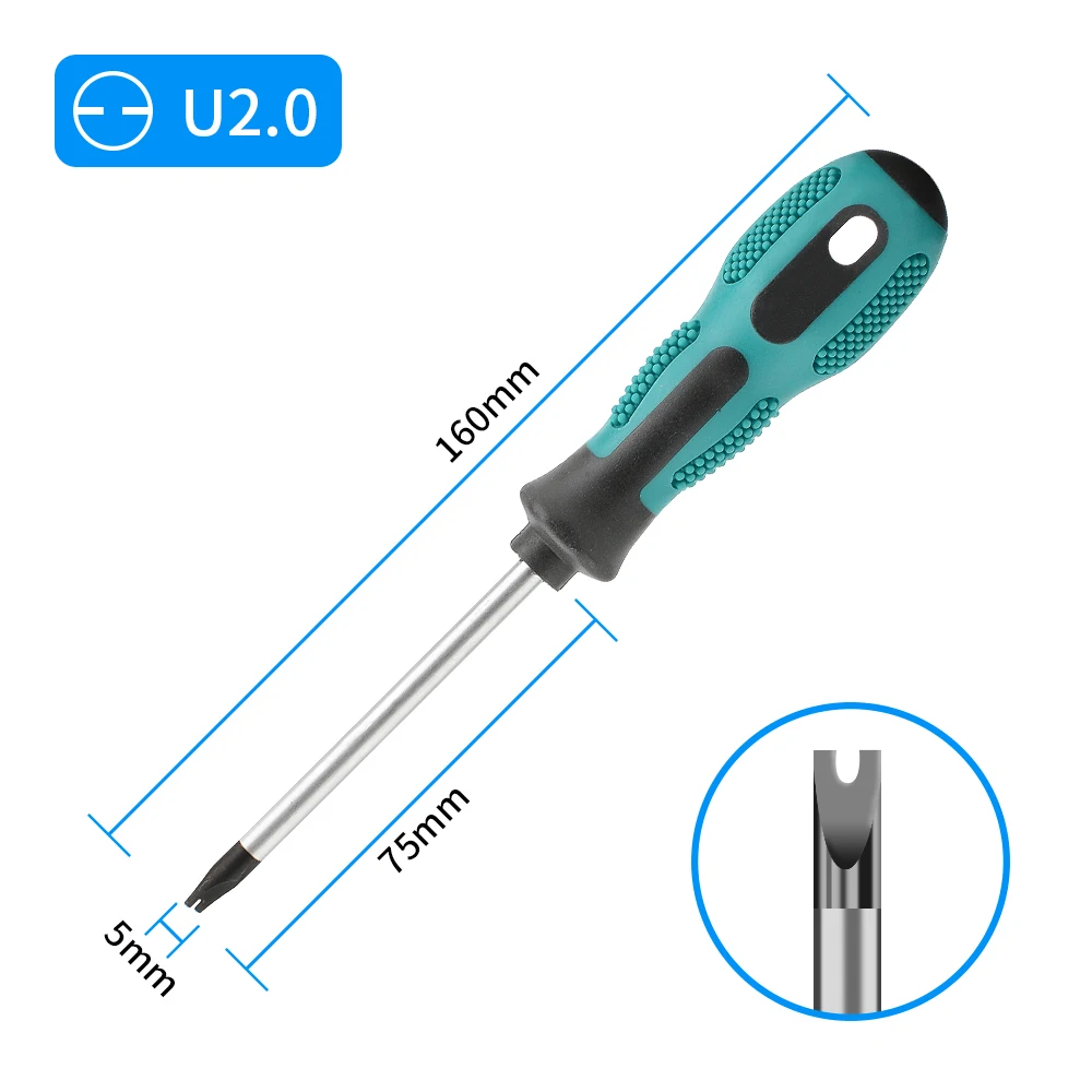 

Профессиональные отвертки M-типа Seven Floor из хромованадиевой стали