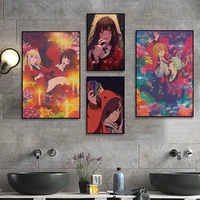 kakegurui classic anime poster kraft paper prints and posters kawaii room decor