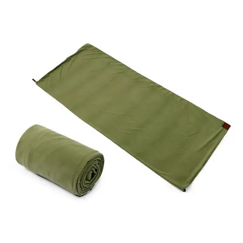 Портативный спальный мешок, ультралегкий туристический тент с флисовой подкладкой светильник, для отдыха на открытом воздухе и походов