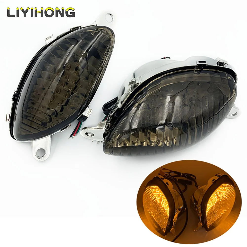 Передние поворотники для Suzuki Hayabusa GSXR1300 GSX1300R 1999 2000 2001 2002 2003 2004 2005 2006