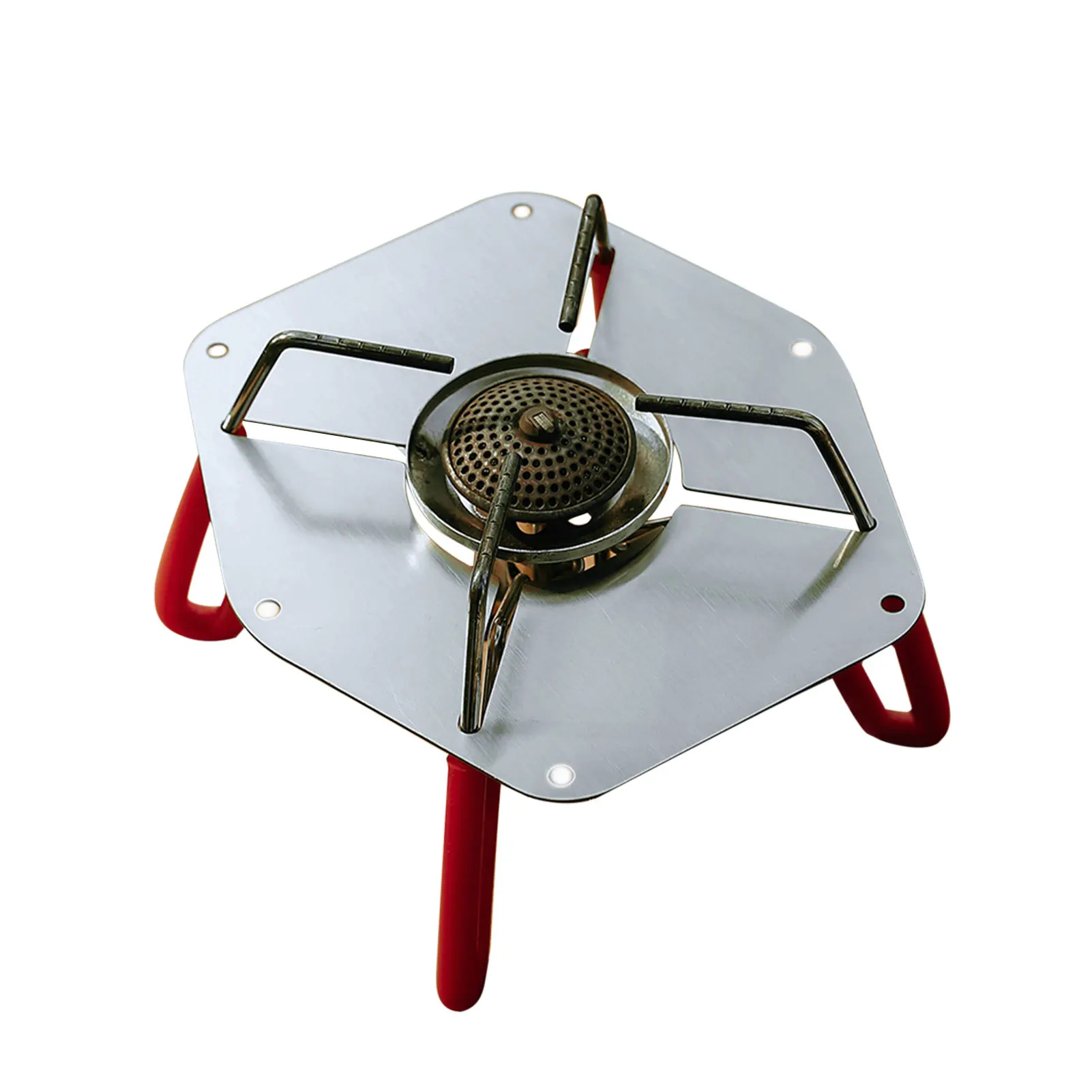 

Stove Stainless Steel Backpack Stove Heat Shield Pocket Rocket Canister Insulation Plate Camping Hiking Burner Cookware Supplies