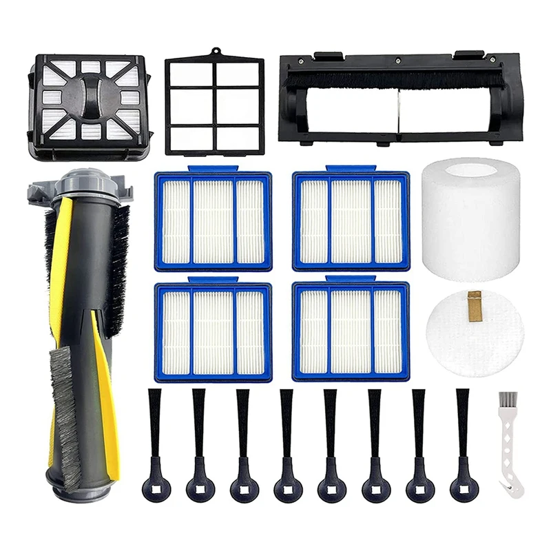 

Main Brush Side Brushes HEPA Filter Replacement Spare Parts Accessories For Shark IQ RV1001AE RV101 Robot Vacuum Cleaner