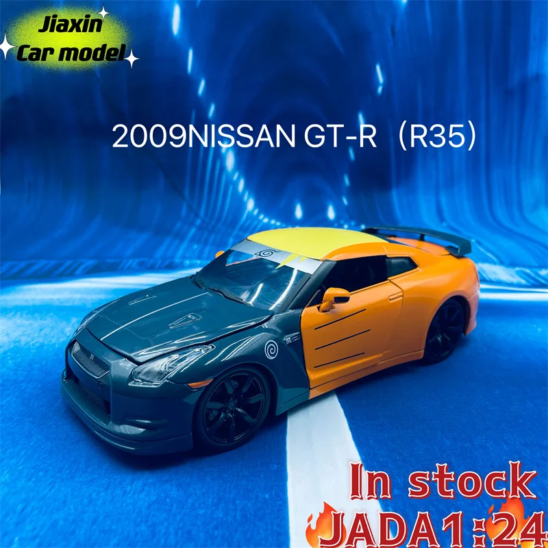 

JADA Jiada 1:24 Speed and Passion GTR-R35 Sports Car Metal Static Model