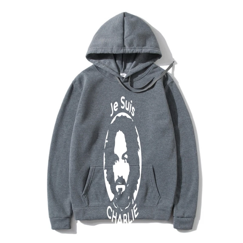 

Hoodi Je Suis Charlie Charles Manson Outerwear Caricature Hoody caricature charliehebdo charles manson