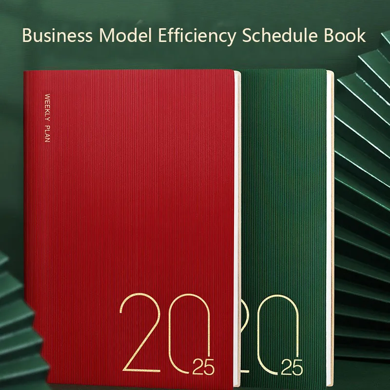 2025 планировочная книга Расписание А5 календарь блокнот Еженедельный план для