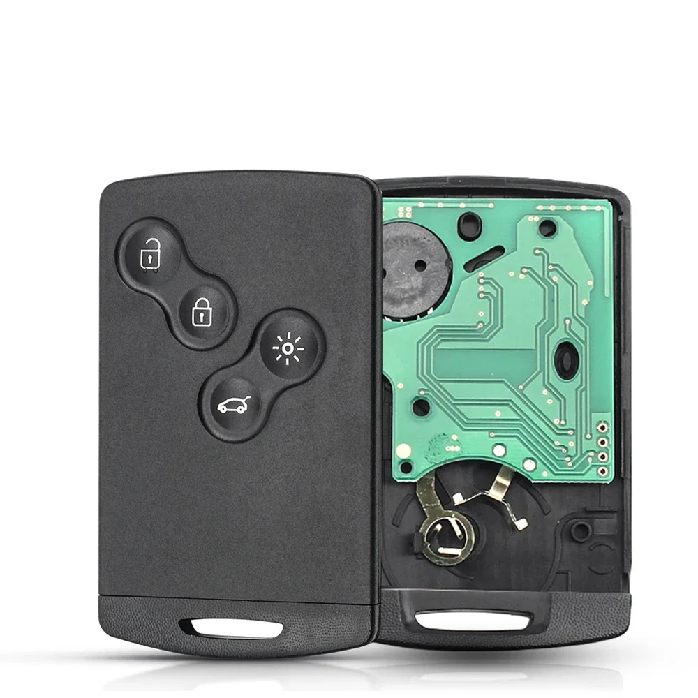 Dandkey для Renault Megane 3 Laguna Scenic Fluence 433 МГц ID46-PCF7952A Chip Smart Remote Car Key Card Fob безключевой