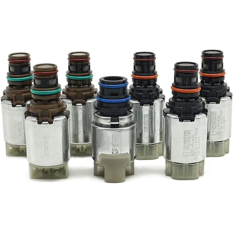 

7Pcs/Set 6F35 6F15 Transmission Solenoid Kit For Ford Escape Fusion Mazda Tribute Mercury Mariner Milan Car Parts