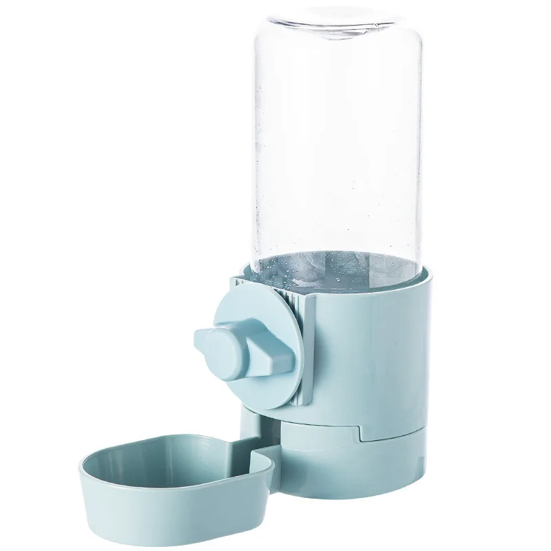 

Cat Water Feeder,Pet Cage Suspended Water Dispenser,Hanging Automatic Small Animal Water Bottle Bowl for Small Dogs Puppy Feeder
