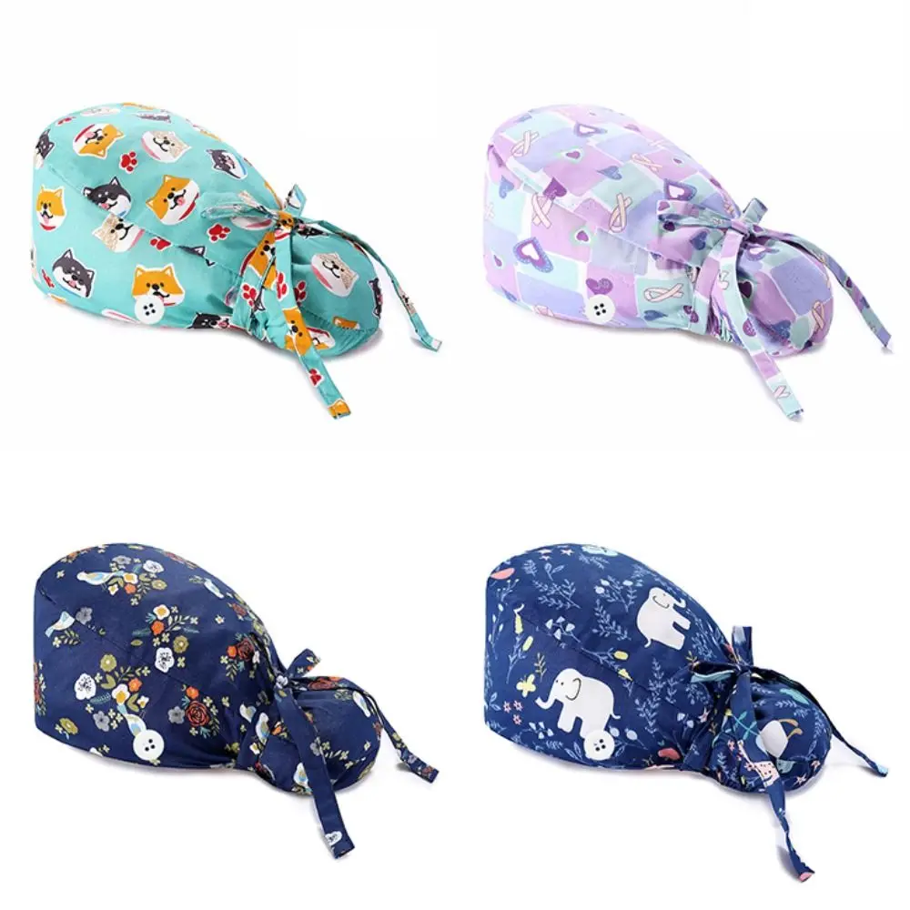 1 шт. хирургическая Шапка-тюрбан для хвоста с кнопками