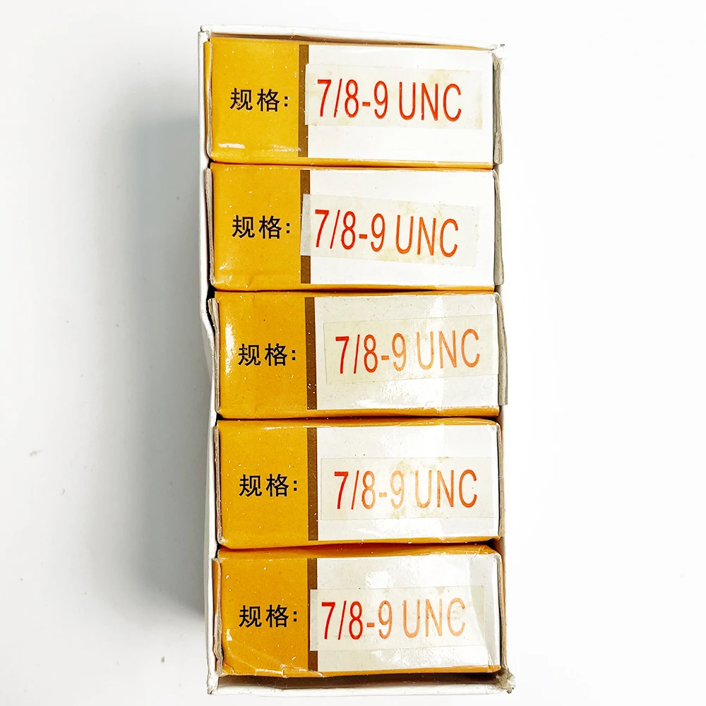 HUAZHICHUN Круглые штампы 7/8&quot-9 UNC Метрический круглый штамп для резки резьбы из