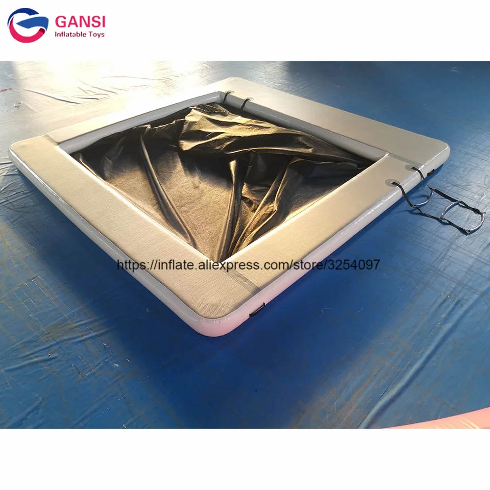 5x5x2 1 м индивидуальный мобильный надувной морской бассейн DWF материал Плавающий