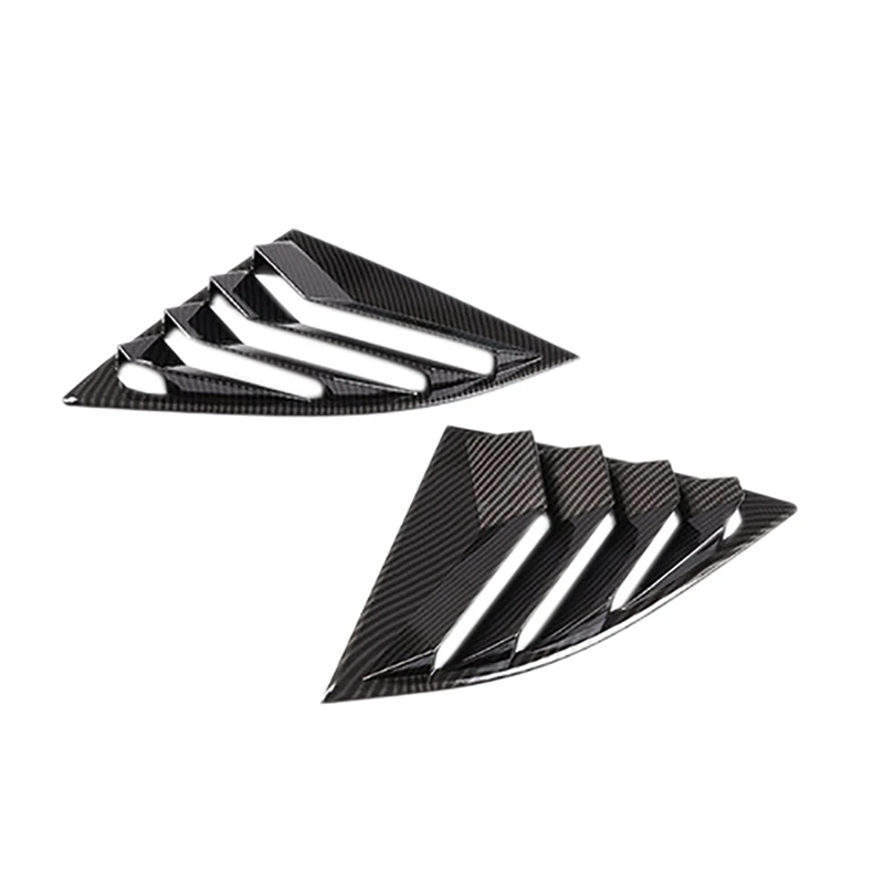 

Car Rear Window Triangle Louver Shutter Cover Trim for Toyota GR Supra A90 2019-2022 Window Side Vent Trim