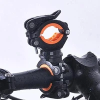 bicycle flashlight clip bicycle light bracket bike lamp holder mountain road bike handlebar torch holder cycling lamp bracket