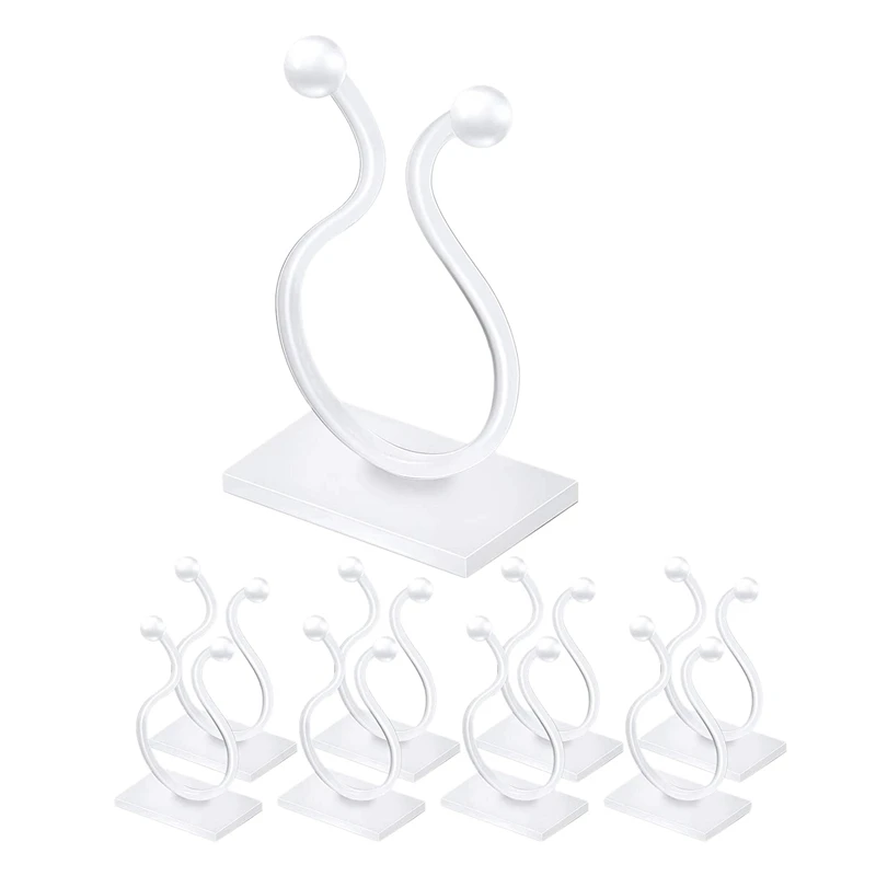 

200 шт., самоклеящиеся крючки для фиксации растений