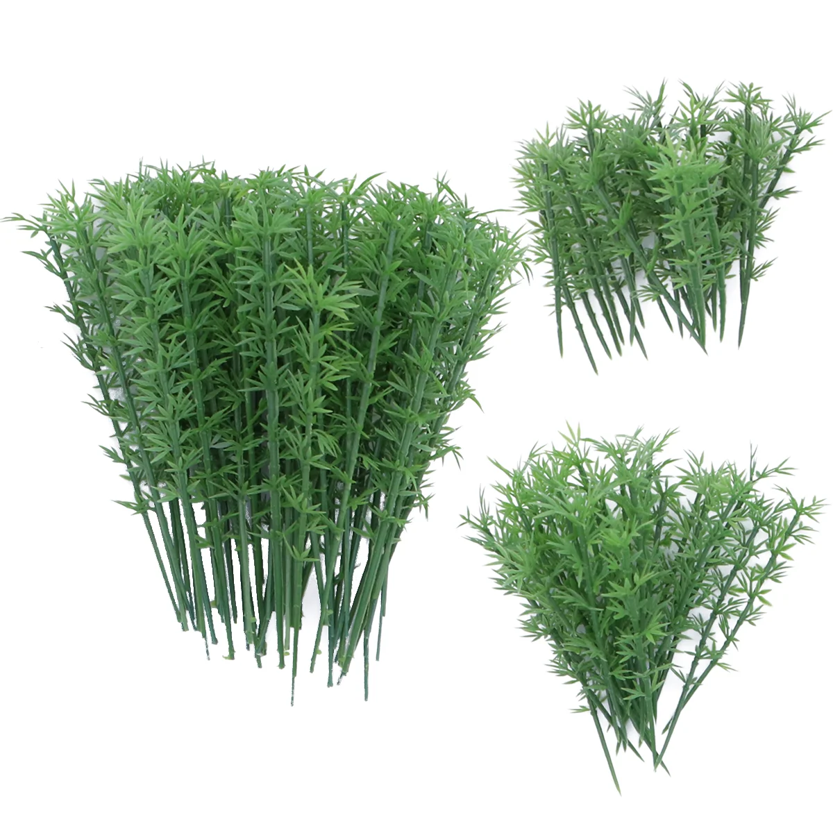 100 шт. модель аквариума дерево поезд пейзаж деревья DIY железная дорога зеленый