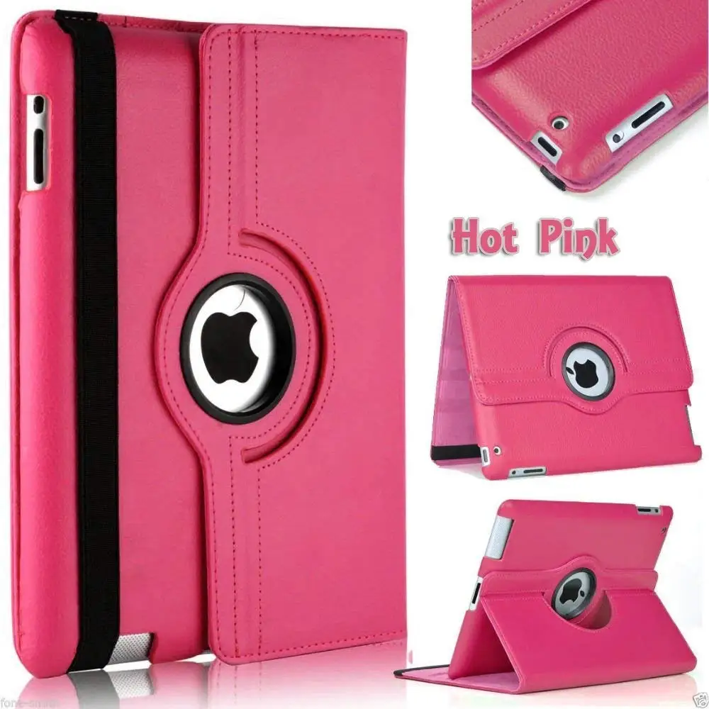 

Cover Case For iPad mini 1 2 3 360 Case Degrees Rotating PU Leather Flip Cover Cases for ipad mini 7.9 tablet smart cases coque