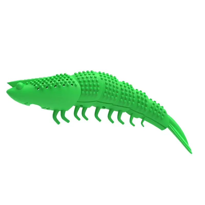 

Cat Toothbrush Catnip Toy Protect Teeth Cat Interactive Toothbrush Chew Toy Crayfish-Shaped Safe Chewing Toy Tooth Cleaning