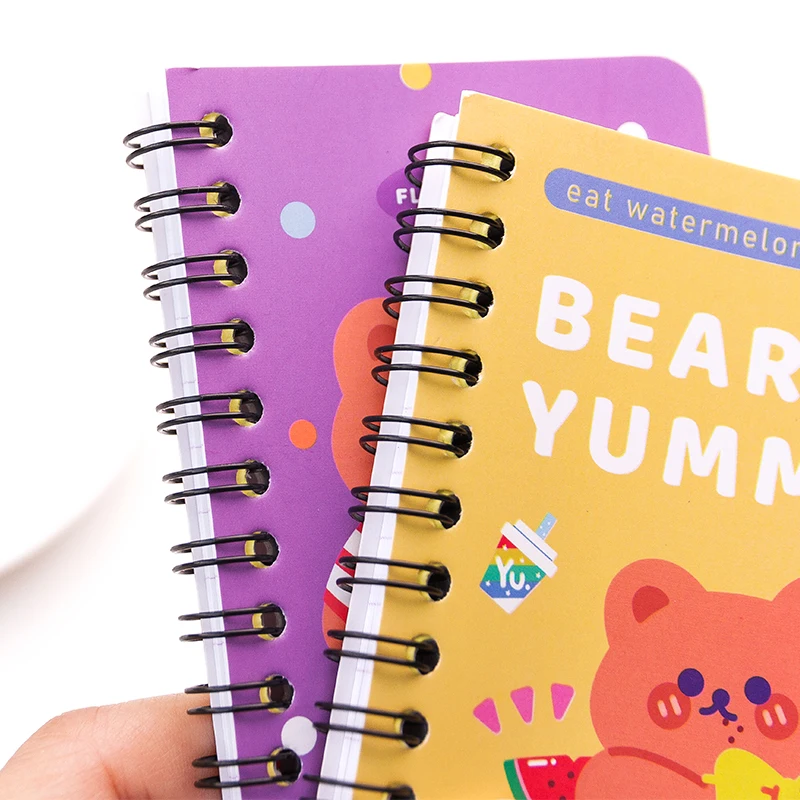 Kawaii Bear ручной декоративный блокнот ежедневное планирование Канцтовары Детский