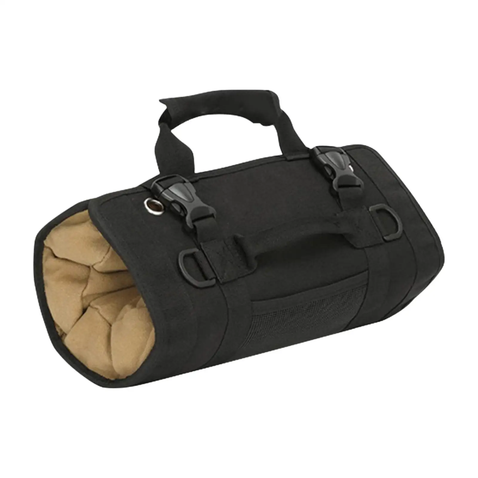 

Tool Roll Storage Organizer Handbag ,with Zippered Pockets for Car Garage