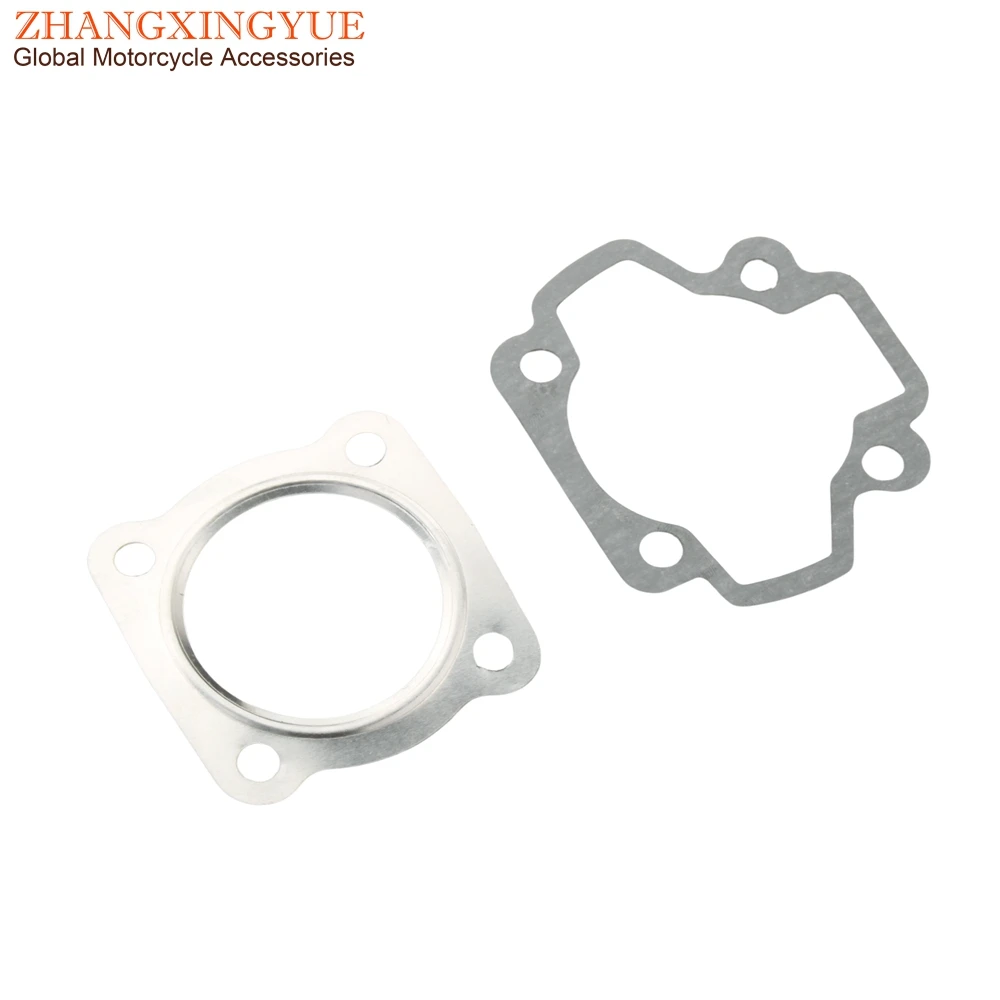 

Скутер PW50 прокладка цилиндра верхняя часть для Yamaha PW 50 QT50 1981-2017 517-11181-00 3PT1135100 2-тактные детали двигателя