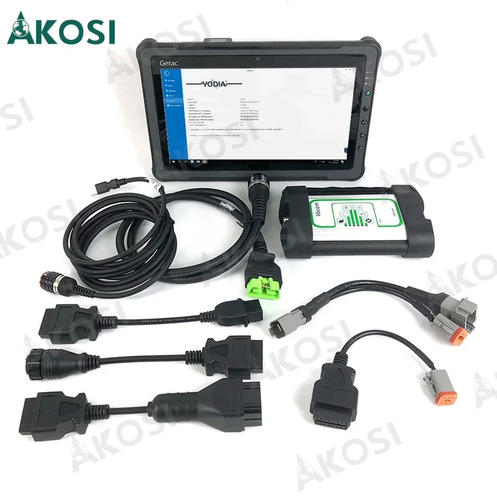 Готовый к использованию Getac F110 планшет для Volvo penta диагностический инструмент +