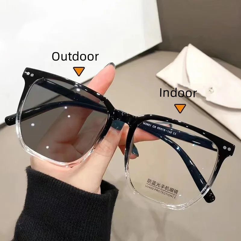 KLASSNUM фотохромные очки для женщин и мужчин TR оправа легкие солнцезащитные с