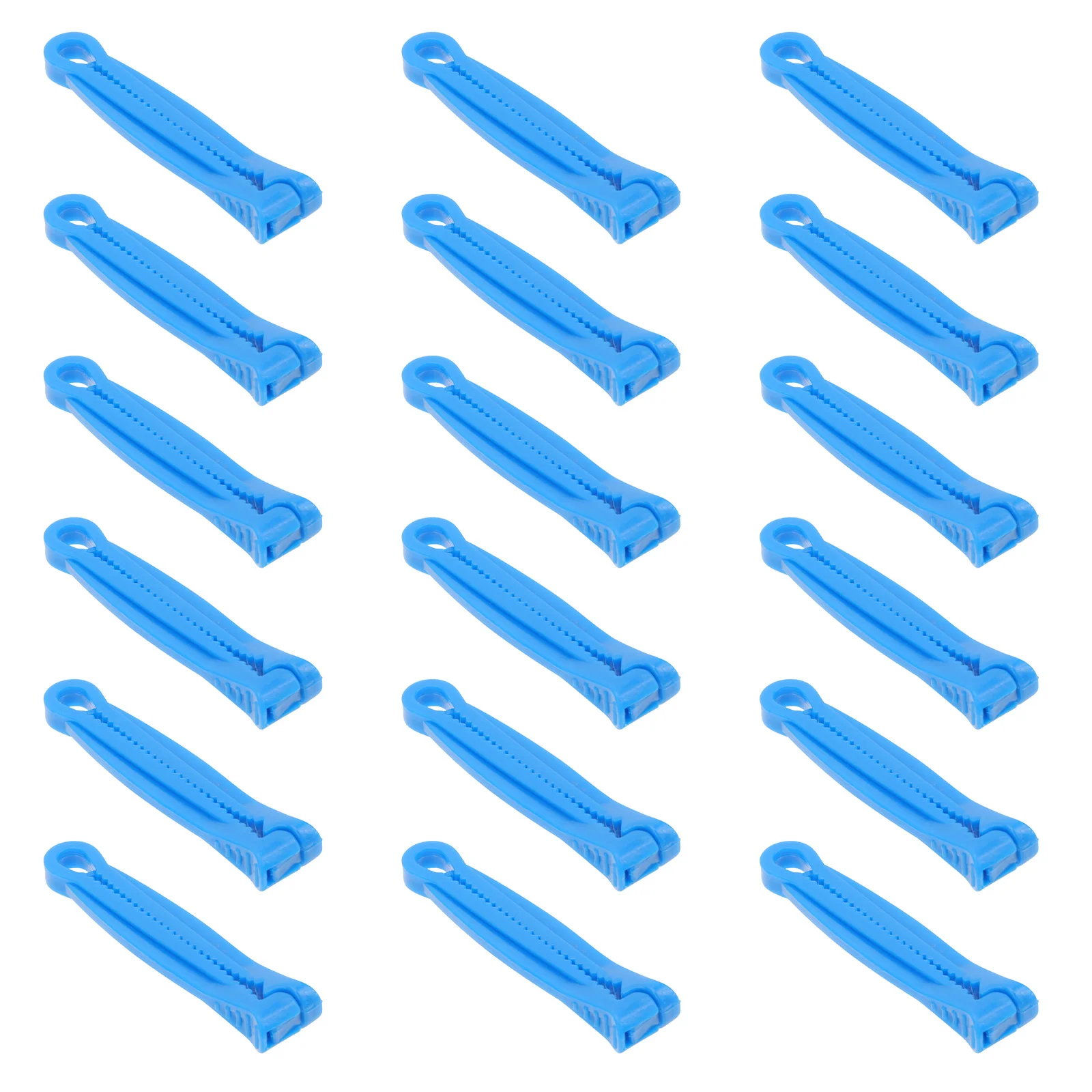 

100pcs Umbilical Cord Clips Plastic Umbilical Cord Clamps Farm Livestock Clips Whelping Supplies for Farm