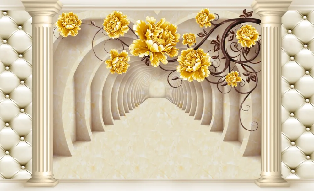 Современные шторы для гостиной на заказ любого размера мраморная римская