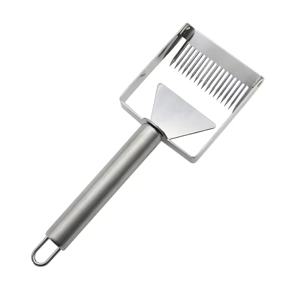 Apiculture Uncapping Fork Bee Hive Honey Scraper Stainless Steel Beekeeping Supplies Honey Harvesting Tool