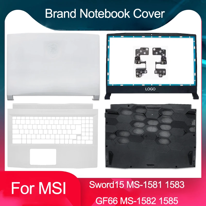 Новинка флейта для MSI Sword15 1583 MS-1582 1585 GF66 ЖК-дисплей задняя крышка передняя панель