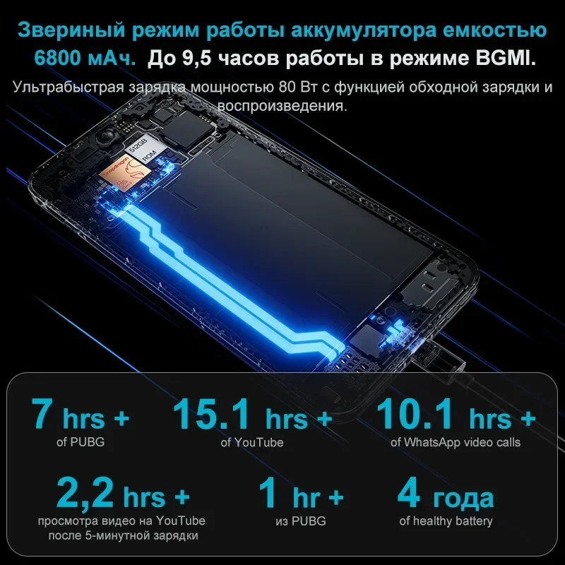 Фото Быстрая доставка: Смартфон OnePlus Nord 5, глобальная версия, процессор Snapdragon 8s Gen 3, аккумулятор 6800 мАч, быстрая зарядка SUPERVOOC 80 Вт, основная камера 50 МП, NFC №3