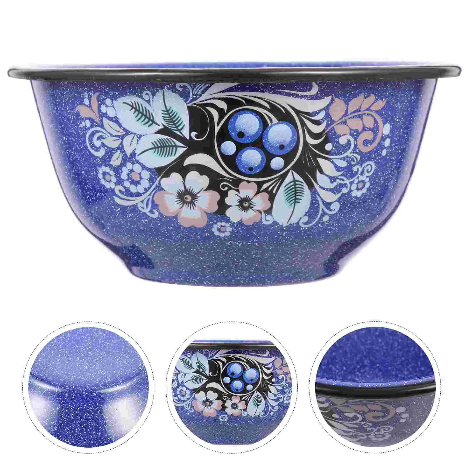 

Thickened Enamel Bowl Japanese Soup Bowls Daily Use Ramen Food Supplies Delicate Convenient Noodle