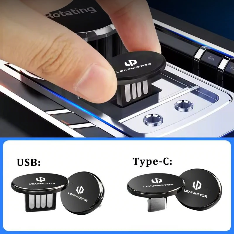 Фото Автомобильный USB-накопитель типа C, флэш-накопитель для Leapmotor Leap Motor C01 C10 B10 C11 T03 S01 C11 Reev 2022 2023 2021 №3