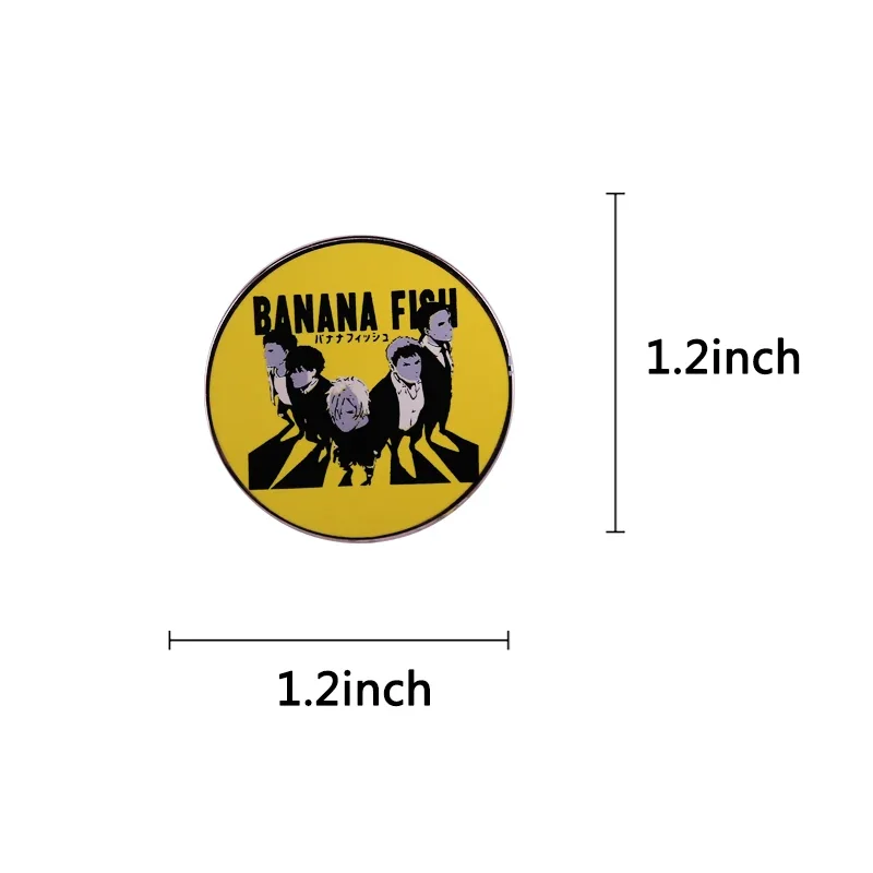 Женская эмалированная Булавка С мультяшными персонажами зола Eiji брошь с желтой